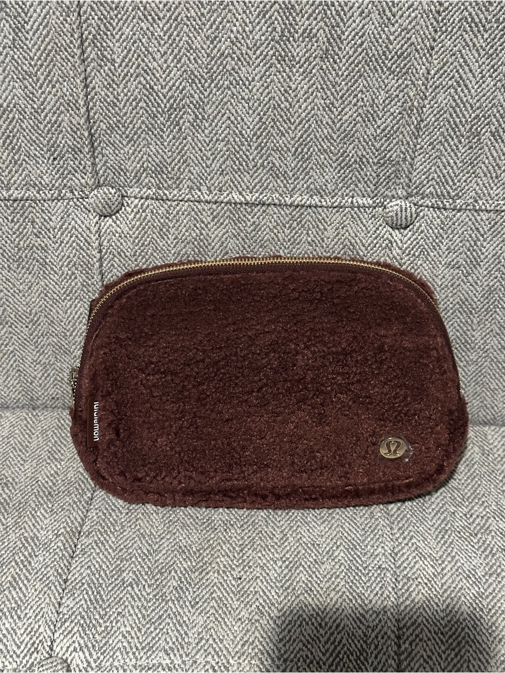 lululemon athletica Brown Sherpa Belt bag